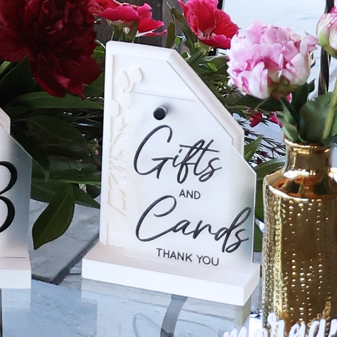 Luxury Gifts & Cards Sign